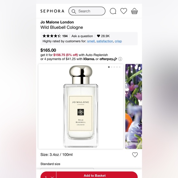 JO MALONE LONDON Wild Bluebell Cologne 3.4-oz - Picture 2 of 6